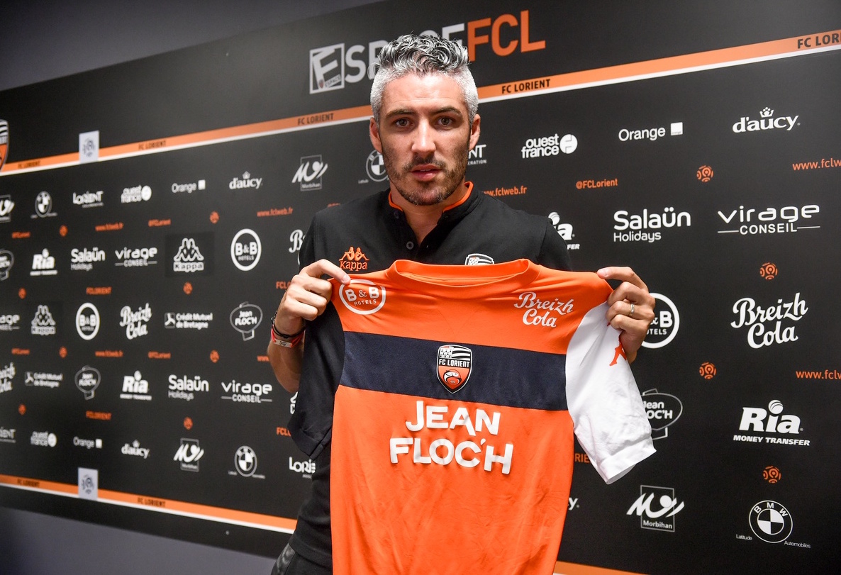 Lemoine Fabien (Saint Etienne) signe au FC Lorient
