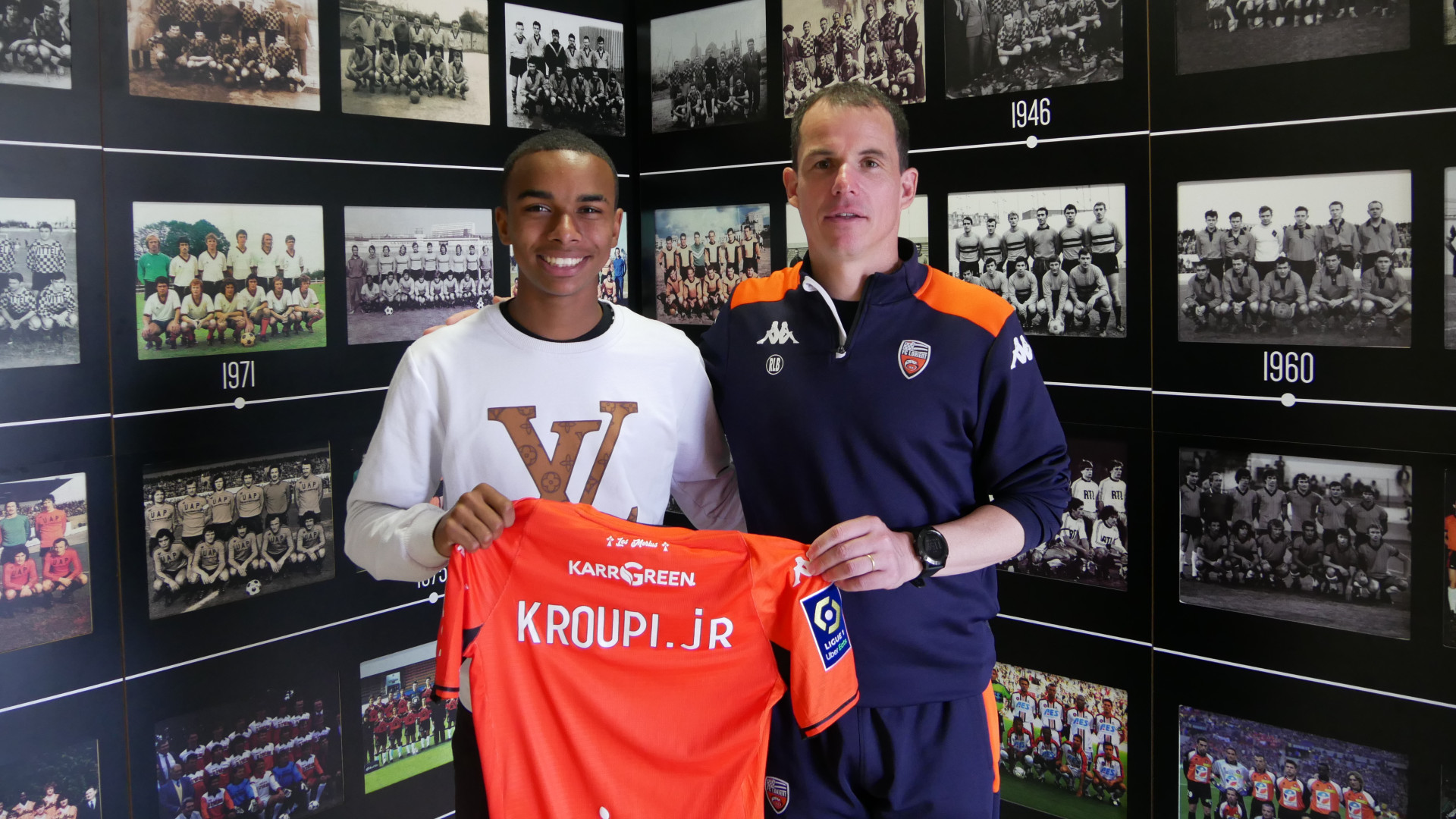 Premier contrat professionnel pour Junior Kroupi - FC Lorient